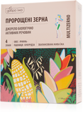 Пророщені зерна вівса, ячменю, пшениці, кукурудзи в стіках (10 стіків по 10г) df004 фото
