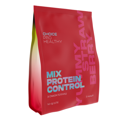 MIX PROTEIN CONTROL Strawberry  145 г ph002.1 фото